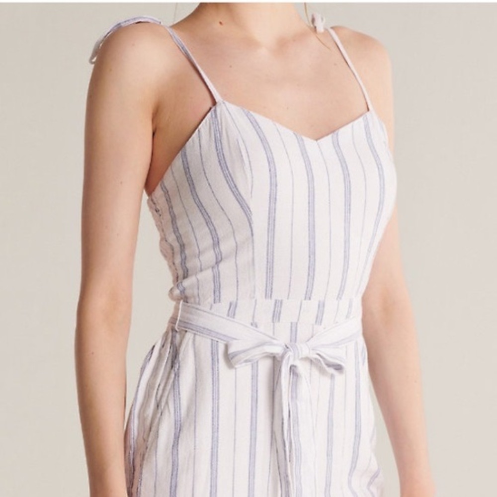 Abercrombie striped romper